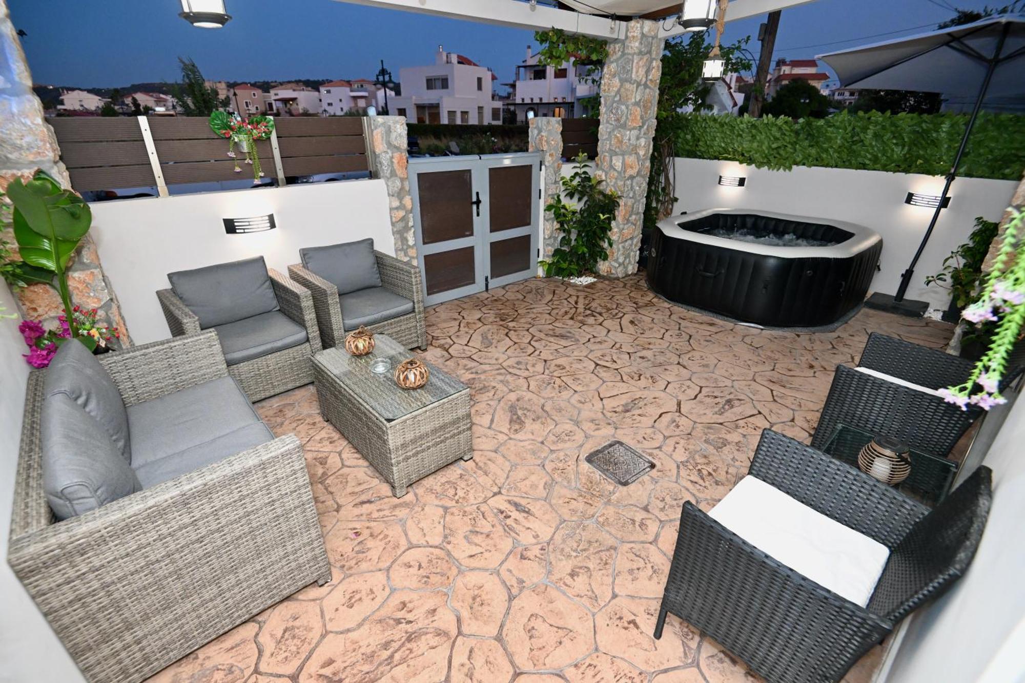 Harmony Seaside House Apartment Ialysos  Bagian luar foto